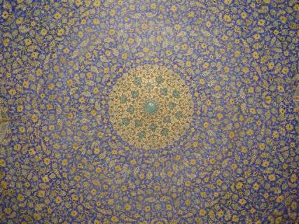 Iran Isfahan Ceiling Old Building